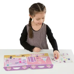 Melissa & Doug Aktivitetsbog med klistermærker - Dress-Up| Legetøj Til Ferien|Tegne- & Malegrej