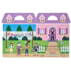 Melissa & Doug Aktivitetsbog med klistermærker - Dress-Up| Legetøj Til Ferien|Tegne- & Malegrej