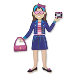 Melissa & Doug Aktivitetsbog med klistermærker - Dress-Up| Legetøj Til Ferien|Tegne- & Malegrej