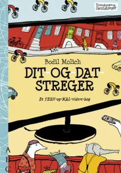 Aktivitetsbog - Tossestreger og genistreger| Legetøj Til Ferien|Tegne- & Malegrej