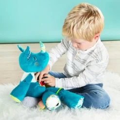 Lilliputiens Aktivitetsdyr - Næsehornet Marius| Montessori|Babylegetøj