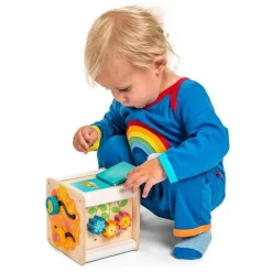 Le Toy Van Aktivitetskube - Petilou| Vis Alle Varer (Særlige Behov)|Finmotorik