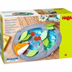 Haba Aktivitetsmåtte med vand - Den lille ræv| Tumlinge Legetøj|Babylegetøj