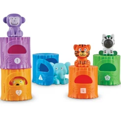 Learning Resources Aktivitetssæt - Jungledyr| Sprog & Leg|Matematik & Leg