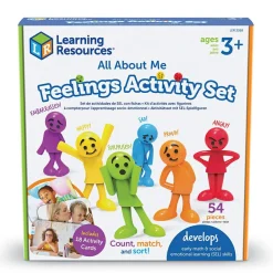 Learning Resources Aktivitetssæt - Lær om følelser og kropssprog| Sociale Kompetencer|Sprog & Leg