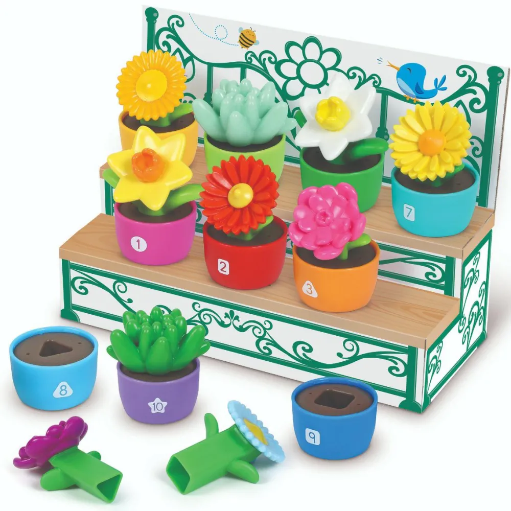 Learning Resources Aktivitetssæt med blomster| Matematik & Leg|Tumlinge Legetøj