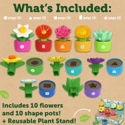 Learning Resources Aktivitetssæt med blomster| Matematik & Leg|Tumlinge Legetøj
