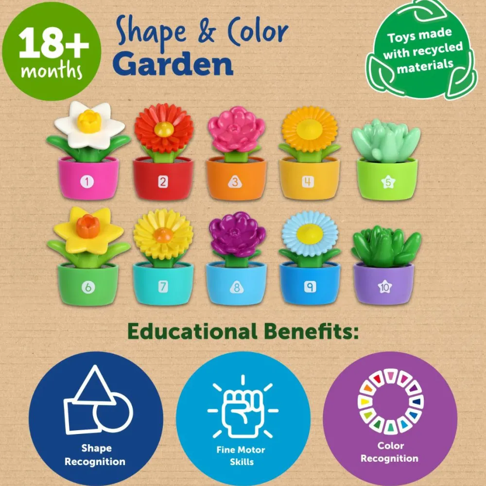 Learning Resources Aktivitetssæt med blomster| Matematik & Leg|Tumlinge Legetøj