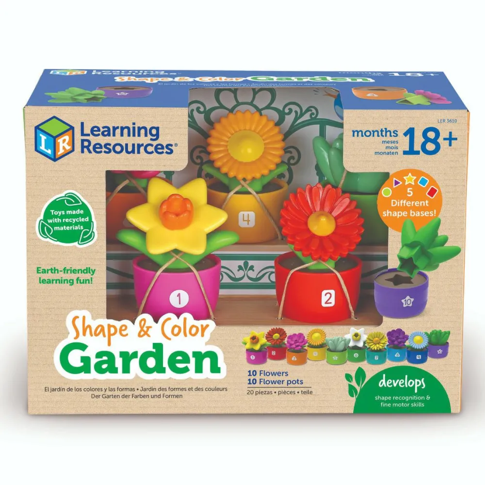 Learning Resources Aktivitetssæt med blomster| Matematik & Leg|Tumlinge Legetøj