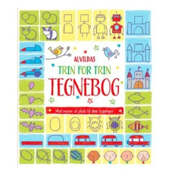 Alvildas Trin for Trin tegnebog| Legetøj Til Ferien|Tegne- & Malegrej