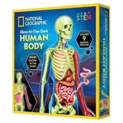 National Geographic Anatomisæt - Bliv klogere på kroppen| Stem Læringslegetøj|Naturvidenskab