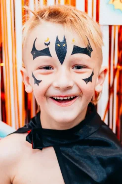 Great Pretenders Ansigtsklistermærker - Batman (flagermus)| Halloween|Fastelavn