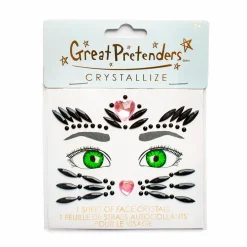 Great Pretenders Ansigtskrystaller - Kat| Halloween|Fastelavn