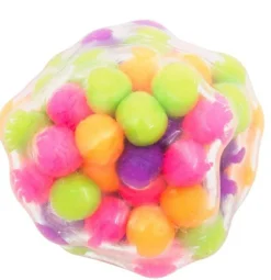 Anti-stress bold Ø7 cm - Neon, 1 stk| Taktil / Følesans|Fidget Toys
