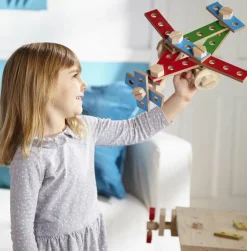 Melissa & Doug Arbejdsbænk med værktøj| Montessori|Legeværktøj