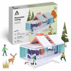 Arckit Arkitektsæt - Mountain Living| Voksenværk|Stem Læringslegetøj