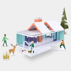 Arckit Arkitektsæt - Mountain Living| Voksenværk|Stem Læringslegetøj