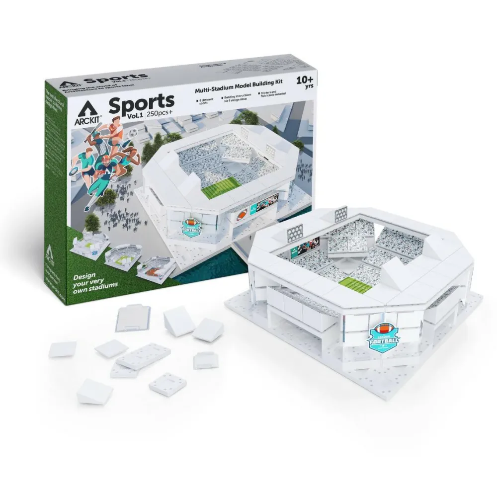 Arckit Arkitektsæt - Stadium - sæt 1| Voksenværk|Finmotorik