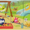 Babblarna 2-i-1 puslespil - Legeplads| Puslespil|Babylegetøj