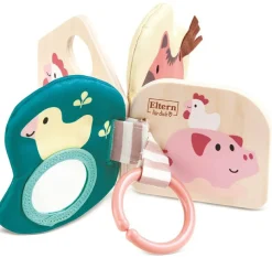 Hape Babybog i træ - Bella| Babylegetøj|Tumlinge Legetøj