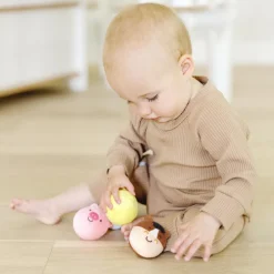 Melissa & Doug Babybold - Bondegårdsvenner, 4 stk| Bolde|Babylegetøj