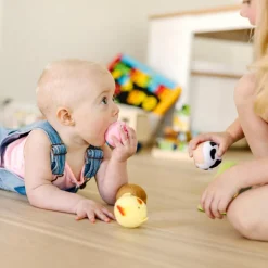 Melissa & Doug Babybold - Bondegårdsvenner, 4 stk| Bolde|Babylegetøj