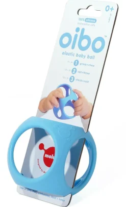 Moluk Babybold i silikone - Lyseblå, 1 stk.| Taktil / Følesans|Bolde