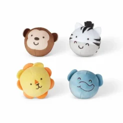 Melissa & Doug Babybold - Safarivenner, 4 stk| Bolde|Babylegetøj