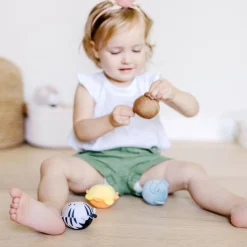 Melissa & Doug Babybold - Safarivenner, 4 stk| Bolde|Babylegetøj