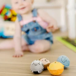 Melissa & Doug Babybold - Safarivenner, 4 stk| Bolde|Babylegetøj