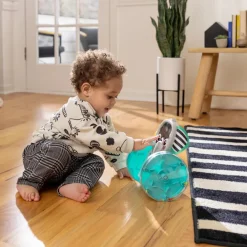 Baby Einstein - 2-i-1 elefant med lyd og lys| Babylegetøj|Tumlinge Legetøj