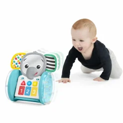 Baby Einstein - 2-i-1 elefant med lyd og lys| Babylegetøj|Tumlinge Legetøj