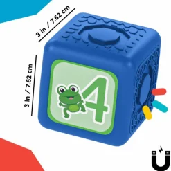 Baby Einstein - Magnetleg, Add & Stack| Taktil / Følesans|Stem Læringslegetøj