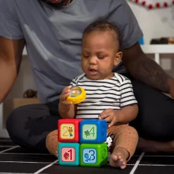 Baby Einstein - Magnetleg, Add & Stack| Taktil / Følesans|Stem Læringslegetøj
