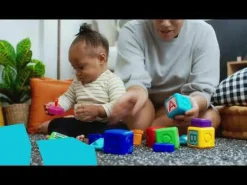 Baby Einstein - Magnetleg, Bridge & Learn| Taktil / Følesans|Stem Læringslegetøj