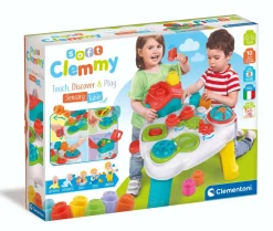 Clementoni Babyklodser Clemmy - Lege- og sansebord|Børn Til Børneværelset|Sorterings- & Stablelegetøj