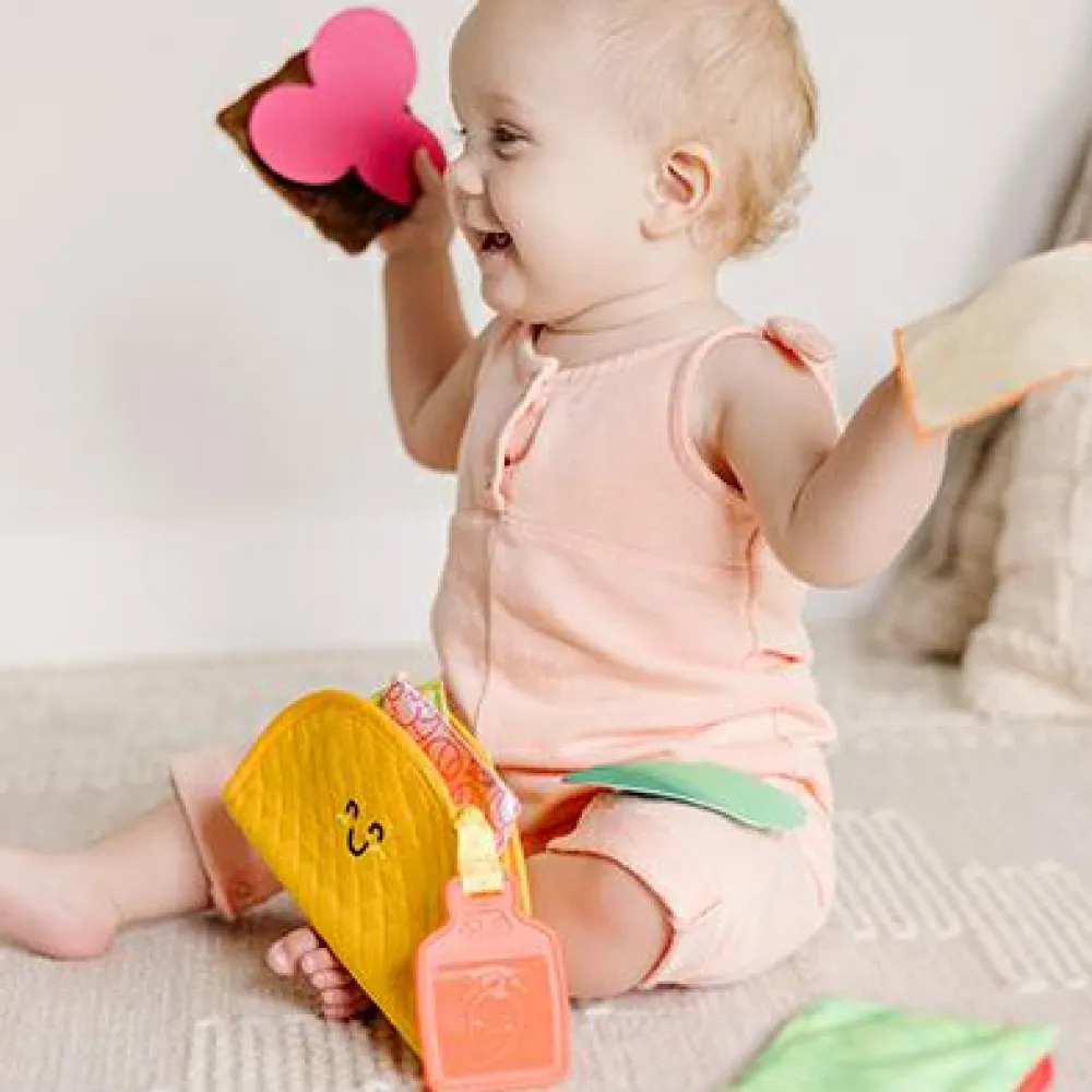 Melissa & Doug Babyleg - Taco| Taktil / Følesans|Tumlinge Legetøj