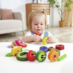 Hape Babyperler - Den sultne larve| Tumlinge Legetøj|Kreativ Leg