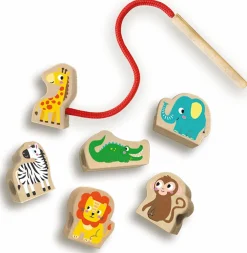 SES Creative Babyperler - Dyrene på savannen| Kreativ Leg|Tumlinge Legetøj