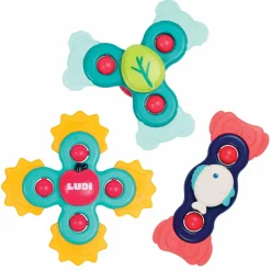 Baby Spinners m. sugekop, 3 stk| Fidget Toys|Legetøj Til Ferien