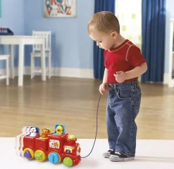 vtech Babytog med pop-up venner| Interaktivt Legetøj|Tumlinge Legetøj