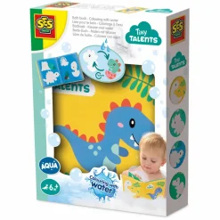 SES Creative Badebog - Dinosaurer| Badelegetøj|Dinosaur Legetøj
