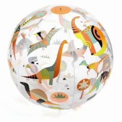 Djeco Badebold Ø35 cm - Dinosaur| Legetøj Til Ferien|Dinosaur Legetøj