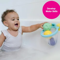 edushape Badeleg - Basketkurv til badet| Tumlinge Legetøj|Babylegetøj