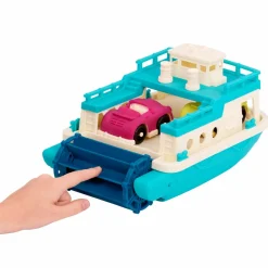 B. Toys Badeleg - Færge inkl. 2 biler| Badelegetøj|Legebiler