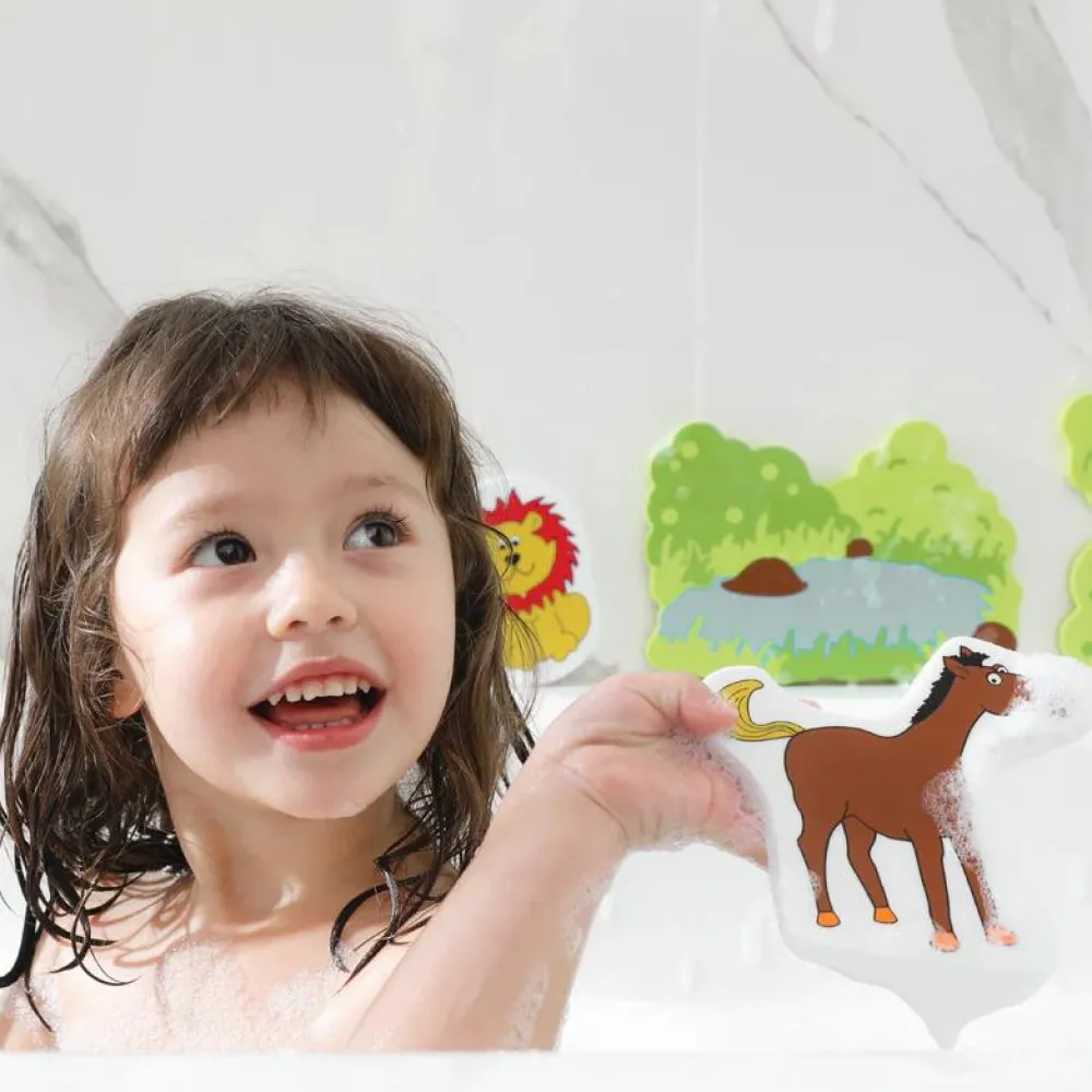 edushape Badeleg - Junglesjov, 18 dele| Badelegetøj|Badelegetøj
