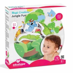 edushape Badeleg - Junglesjov, 18 dele| Badelegetøj|Badelegetøj