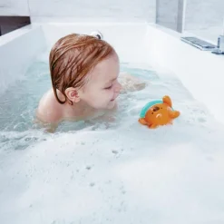Hape Badeleg m. optræk - Svømmende Teddy| Tumlinge Legetøj|Badelegetøj
