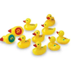 Learning Resources Badeænder med tal - 10 stk| Vis Alle Varer (Særlige Behov)|Finmotorik