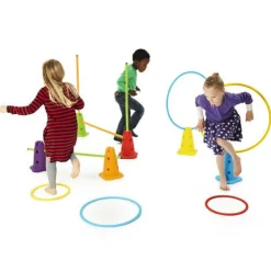 Gonge Balancebane tilbehør - Hula hoops 65 cm| Vis Alle Varer (Særlige Behov)|Grovmotorik
